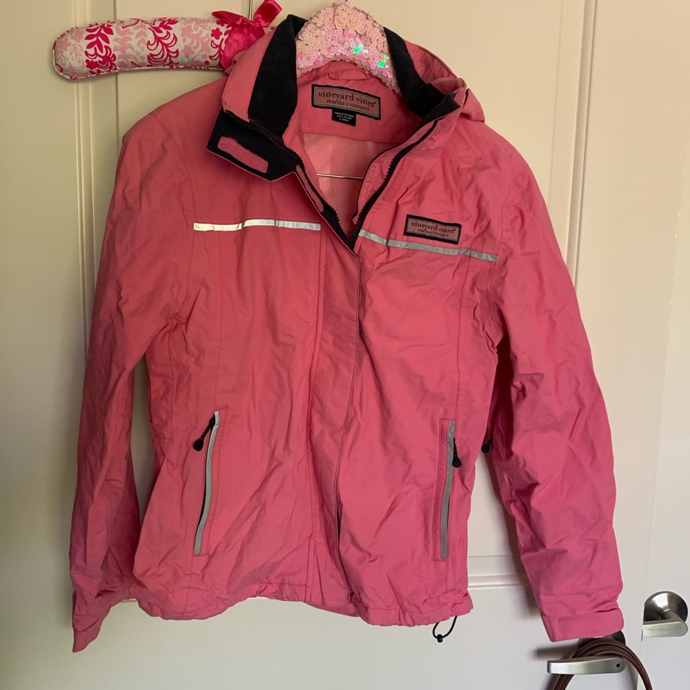 Vineyard Vines Pink Raincoat XS